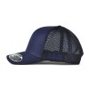 Trucker Mesh Cotton Twill Snapbacks Side